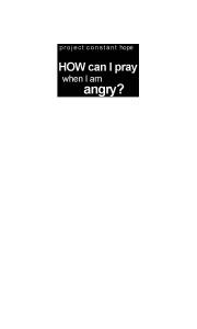 How Can I Pray When I'm Angry? - Download