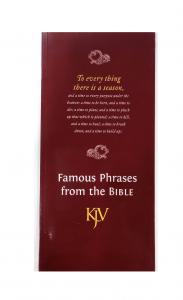 Famous Phrases from the Bible - KJV