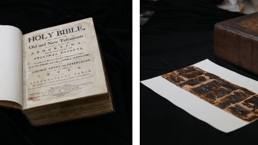 Images of the Betsy Ross bible